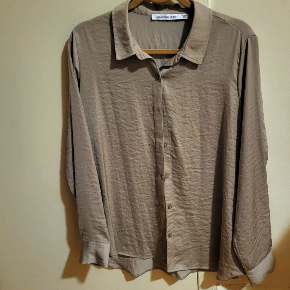 CK button down shirt